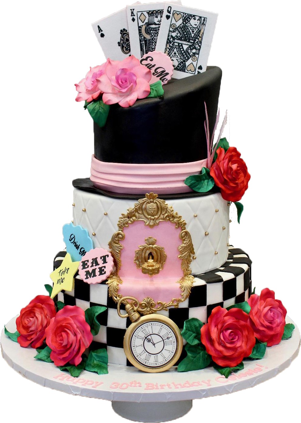 Las Vegas Wedding Shower Cake