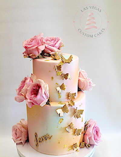 Elegant 40th Birthday cake for a lady. | Birthday cakes for women, 40th  birthday cakes, Elegant birthday cakes
