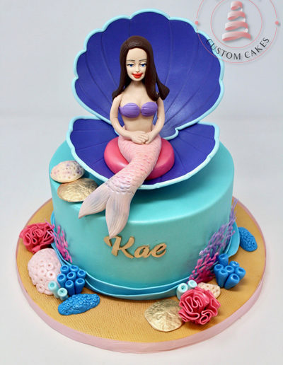 Mermaid in a Shell #K106