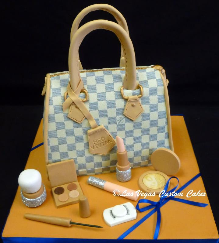 Louis Vuitton Hand Bag Cake 3