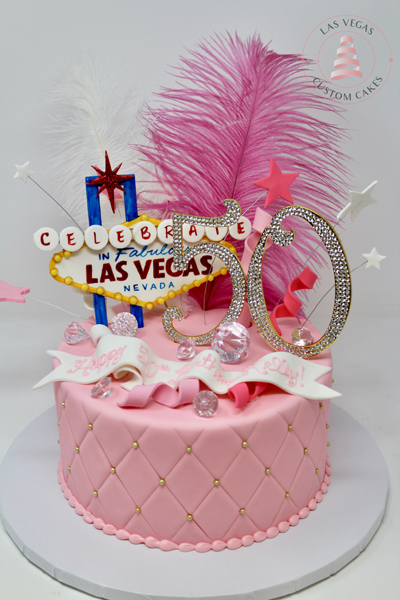 Las Vegas Layer Cake - Classy Girl Cupcakes