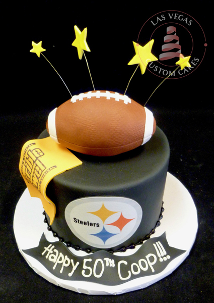 Pittsburg Steelers Cake | ArtsyOnDemand
