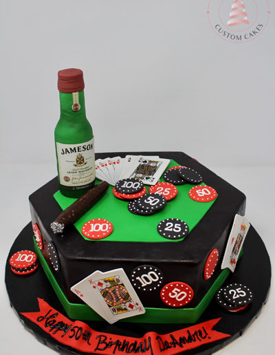 Sweet Magic Creations - Jameson Irish Whiskey Birthday Cake! 🍾✨💚 |  Facebook