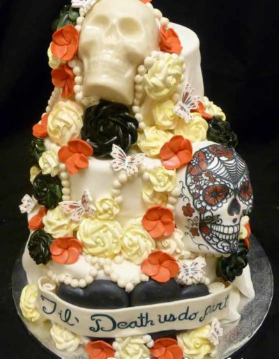 Til Death Us Do Part Cake #511