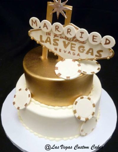 Vegas Gold Cake #543