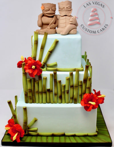 Hawaiian Tiki Topper #W106